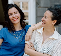 photo des musiciennes du groupe Comme John